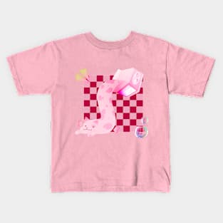 Strawberry Milk (but it's a cat!) Kids T-Shirt